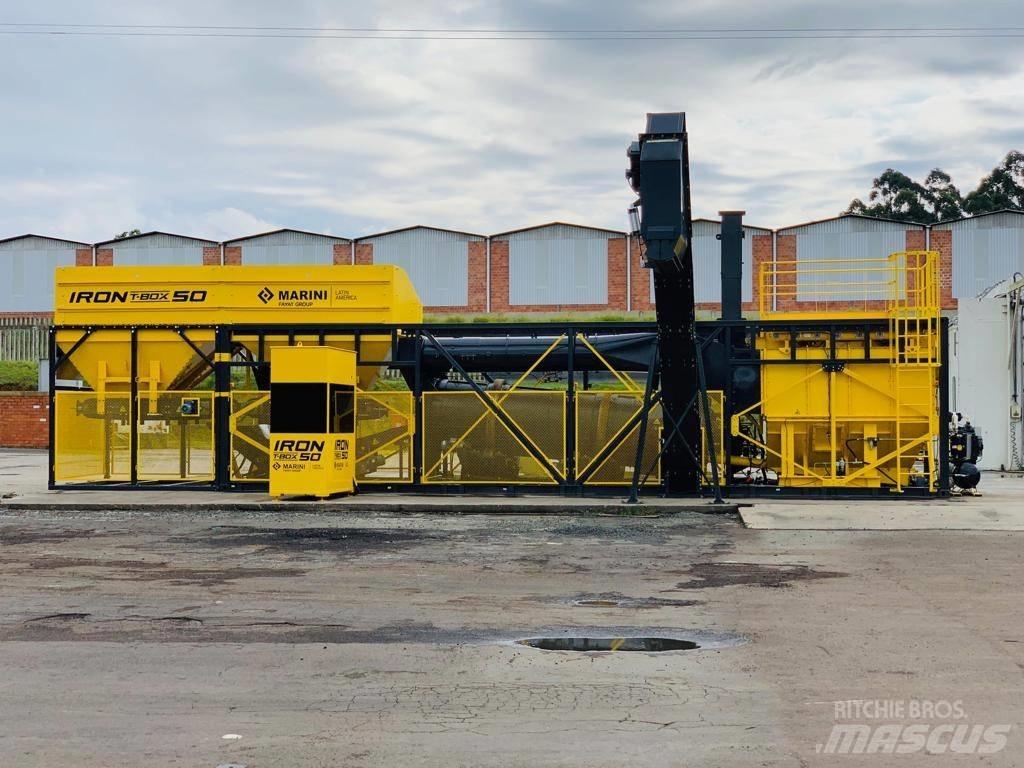 Marini IRON T-BOX 50 Asfalto maišymo technika