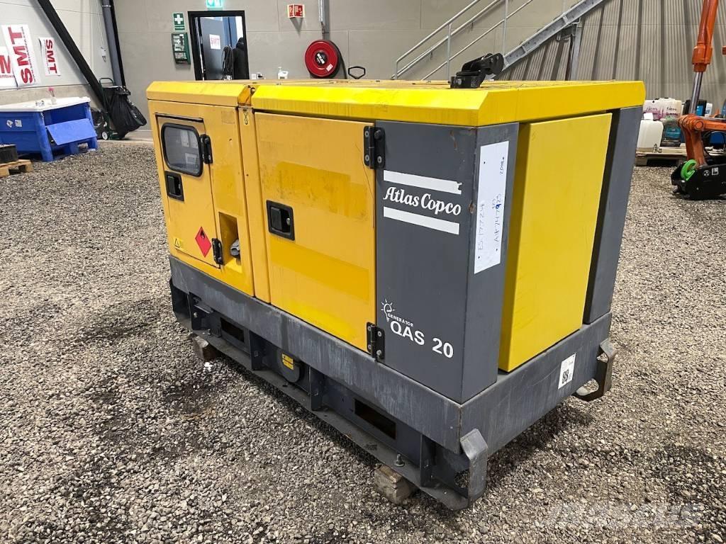 Atlas Copco QAS 20 Dyzeliniai generatoriai