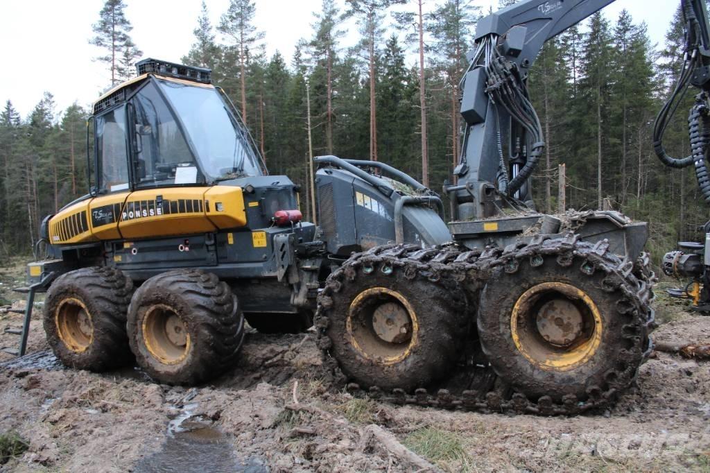 Ponsse Ergo 8W Miško technika (Harvesteriai)