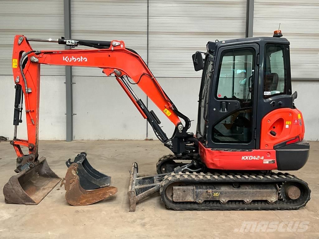 Kubota KX 042-4 Mini ekskavatoriai < 7 t