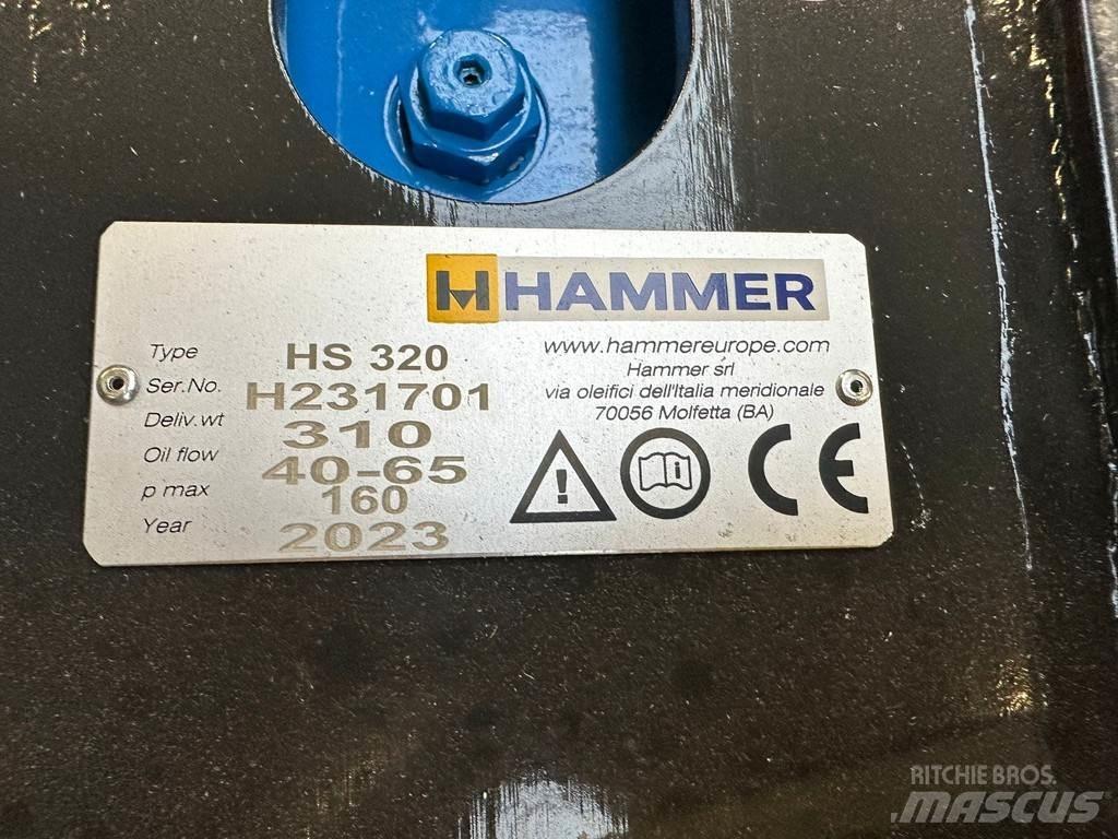 Hammer HS320 Hidrauliniai kūjai / Trupintuvai