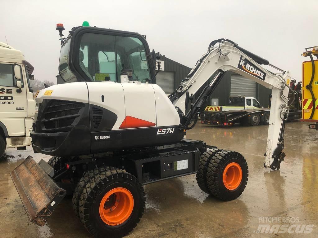 Bobcat E 57 W Ratiniai ekskavatoriai