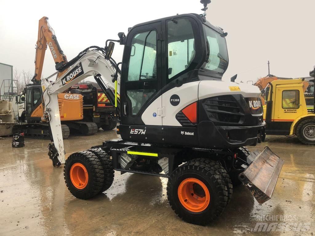 Bobcat E 57 W Ratiniai ekskavatoriai