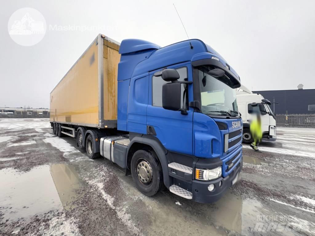 Scania P 450 Naudoti vilkikai