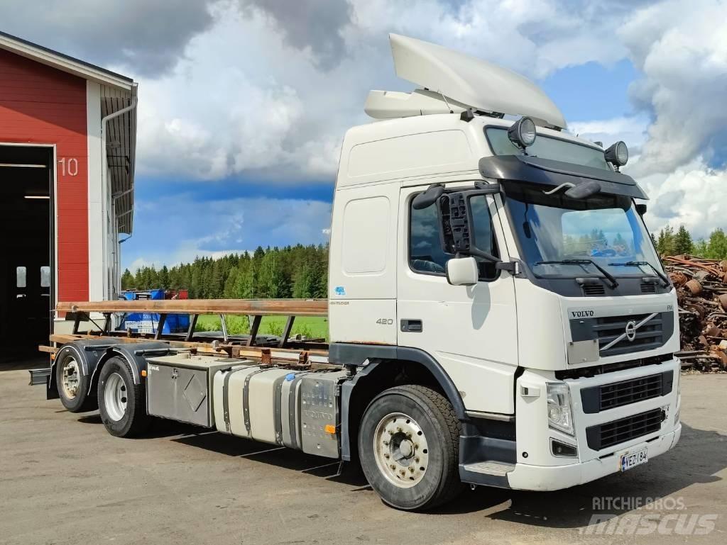 Volvo FM 13 Konteinerių nuožulnaus pakėlimo ant platformos krautuvai
