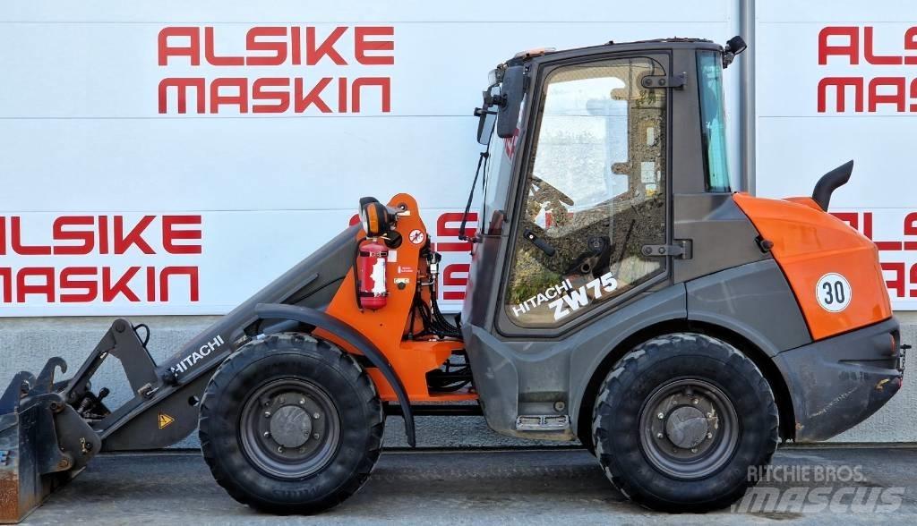 Hitachi ZW 75-6 Naudoti ratiniai krautuvai