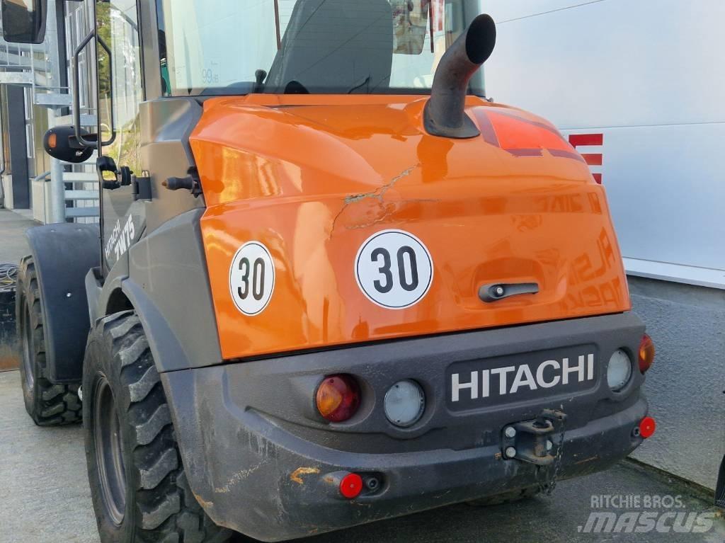 Hitachi ZW 75-6 Naudoti ratiniai krautuvai