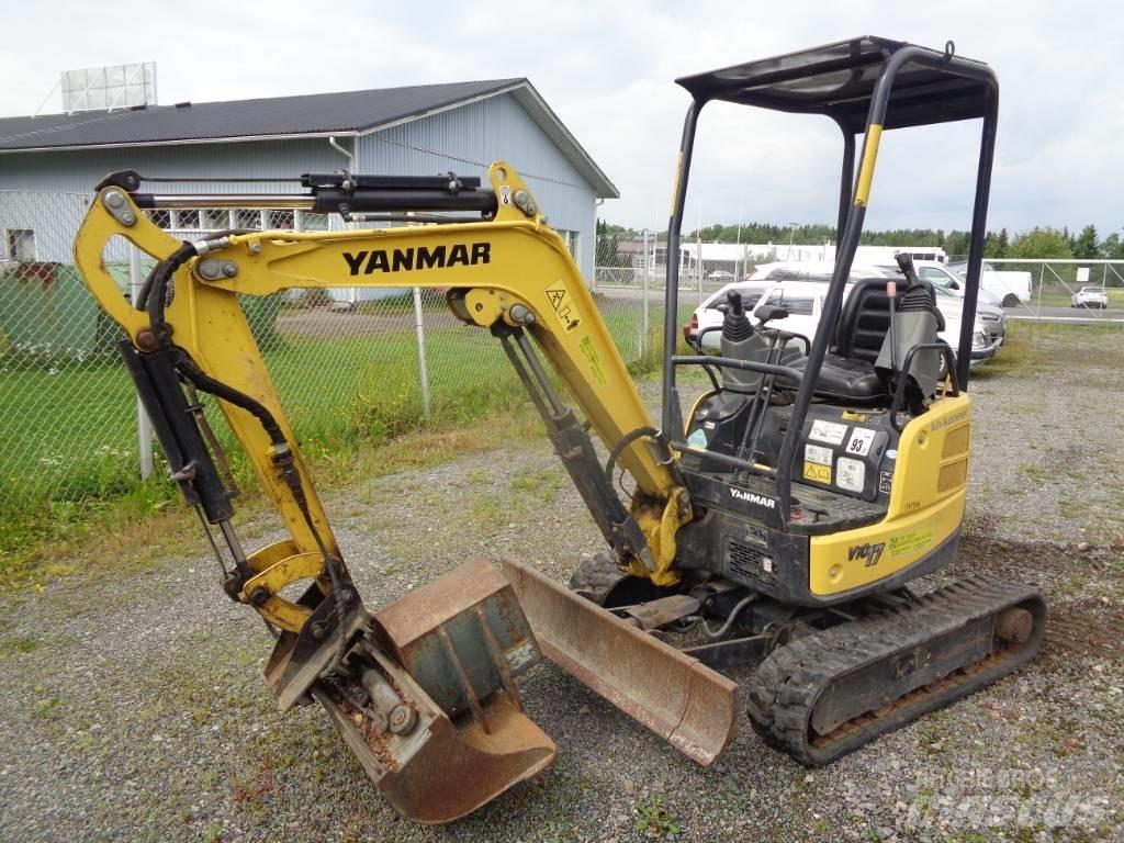 Yanmar Vio 17 Mini ekskavatoriai < 7 t