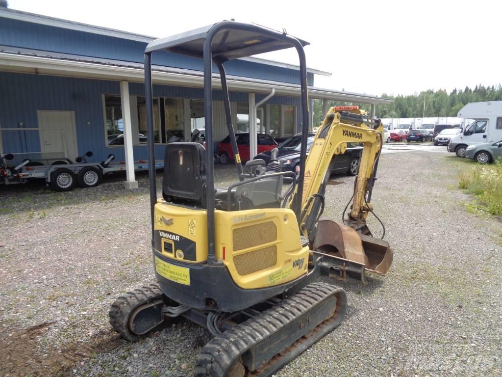 Yanmar Vio 17 Mini ekskavatoriai < 7 t