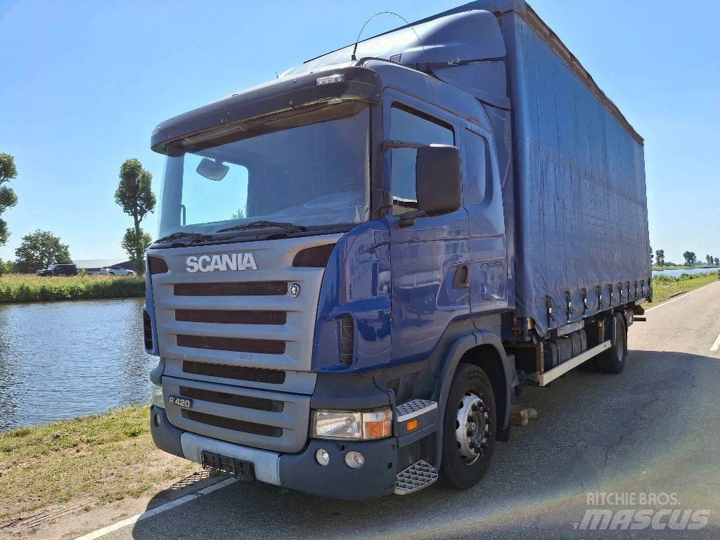 Scania R420 Sunkvežimiai su dengtu kėbulu