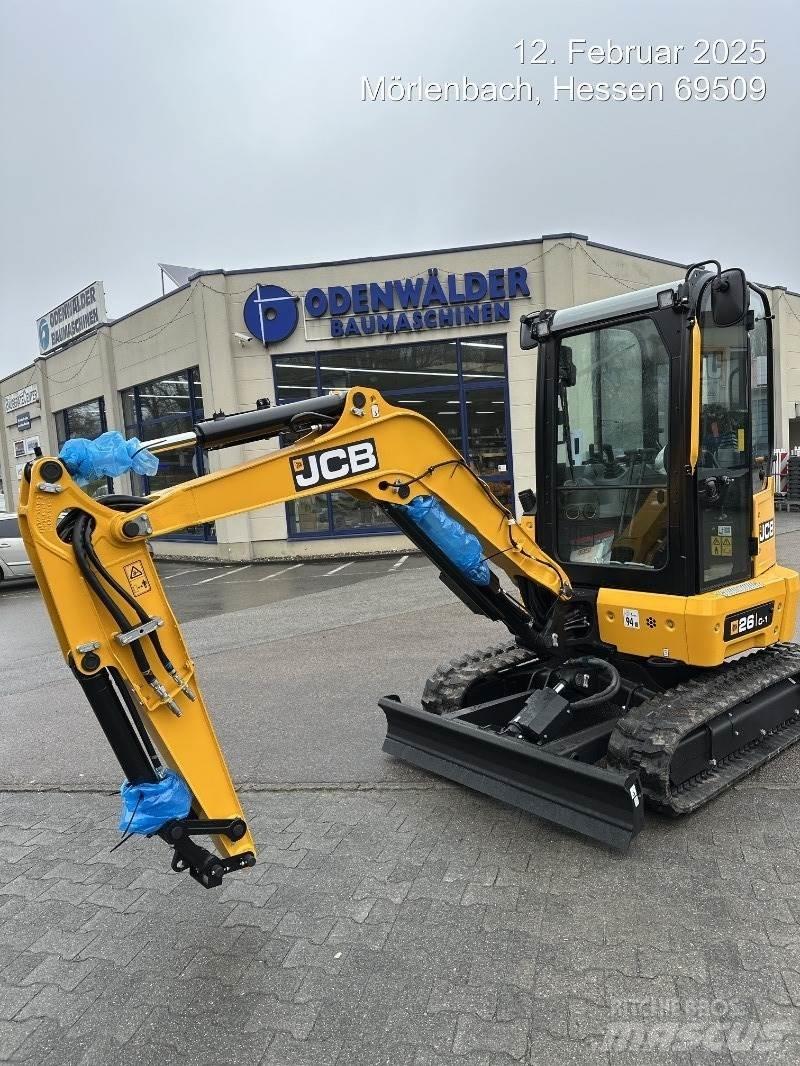 JCB 26C-1 Mini ekskavatoriai < 7 t