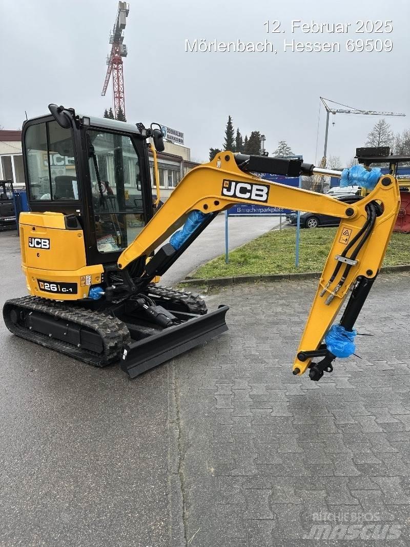 JCB 26C-1 Mini ekskavatoriai < 7 t