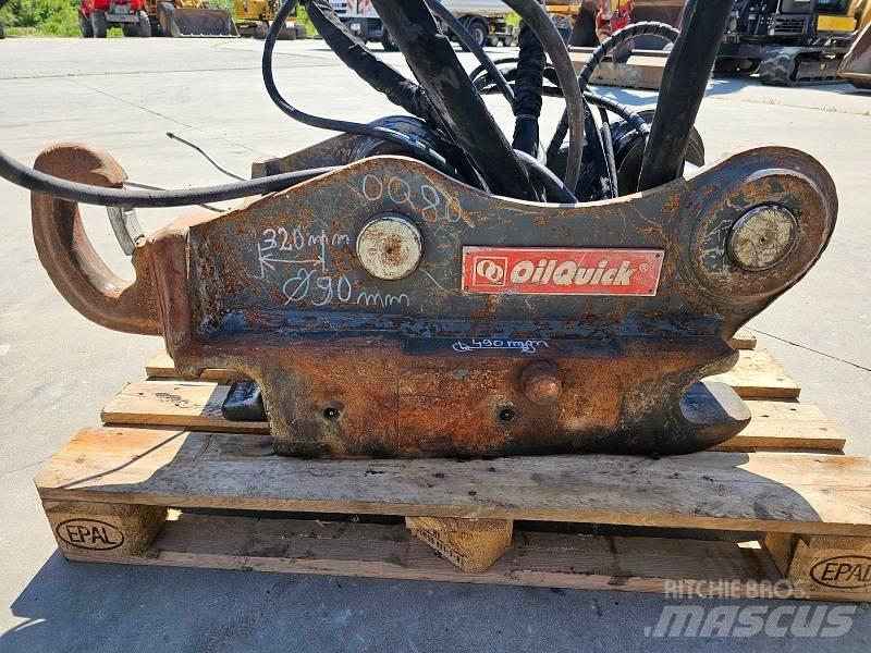 OilQuick OQ80 Greito sujungimo jungtys