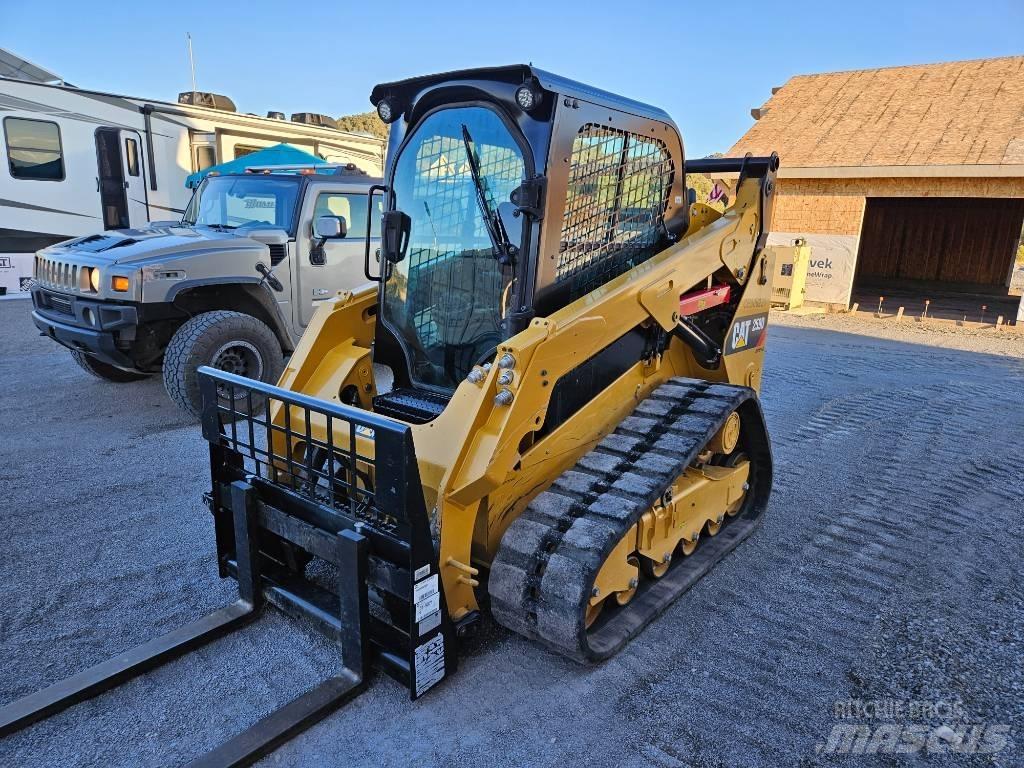 CAT 259 D Krautuvai su šoniniu pasukimu