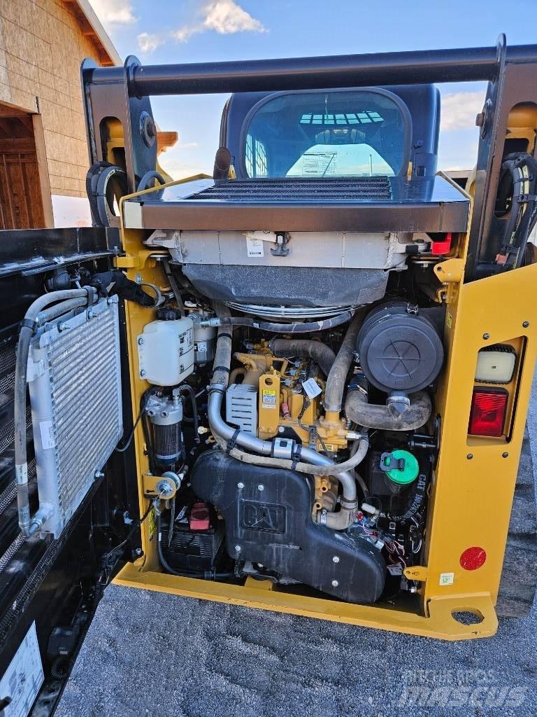 CAT 259 D Krautuvai su šoniniu pasukimu