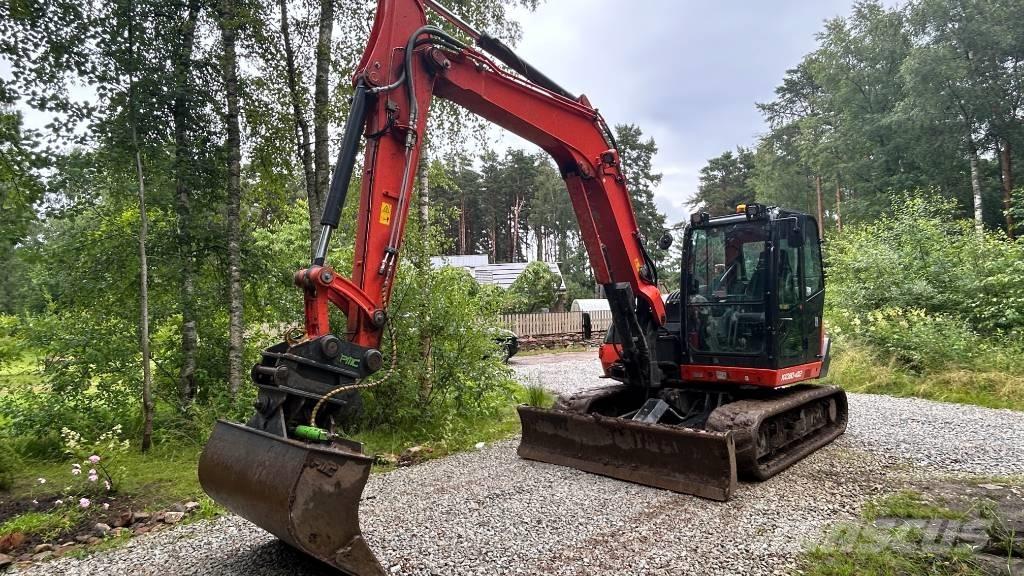 Kubota KX 080-4 CX Vidutinės galios ekskavatoriai 7-12 t