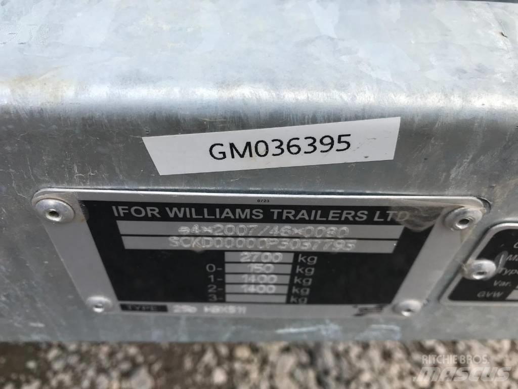 Ifor Williams HBX511 Kitos priekabos