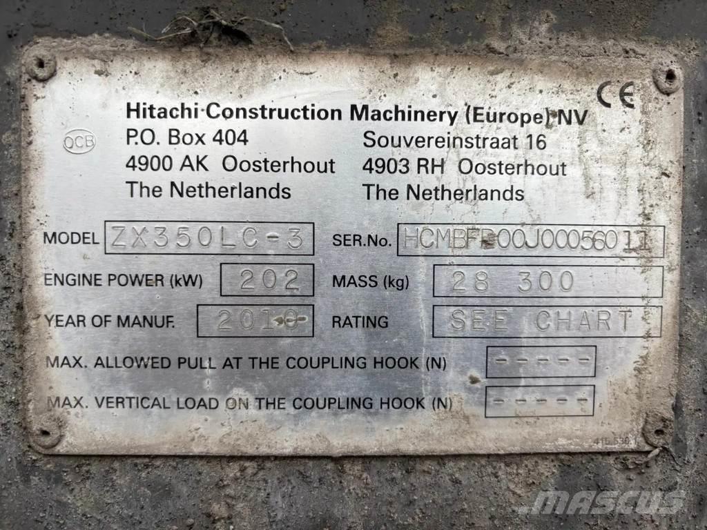 Hitachi ZX350LC-3 Vikšriniai ekskavatoriai