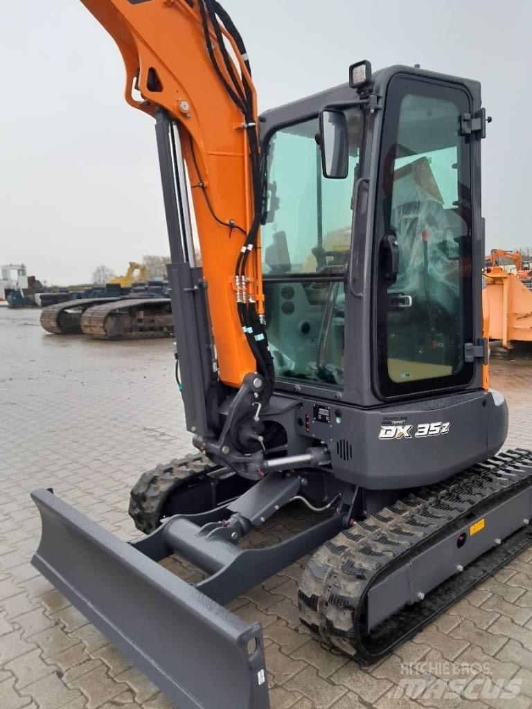 Doosan DX 35 Z-7 Mini ekskavatoriai < 7 t