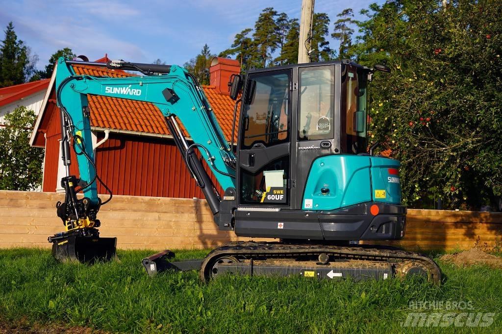 Sunward SWE 60 UF Vikšriniai ekskavatoriai