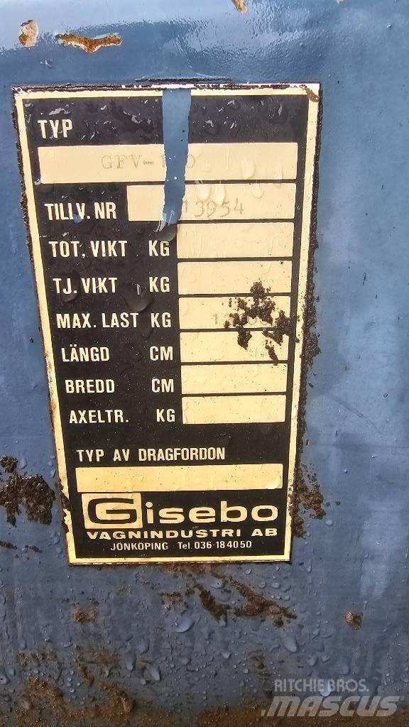Gisebo Vagn Grūdų vežimėliai