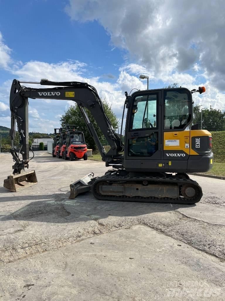 Volvo EC60E Mini ekskavatoriai < 7 t