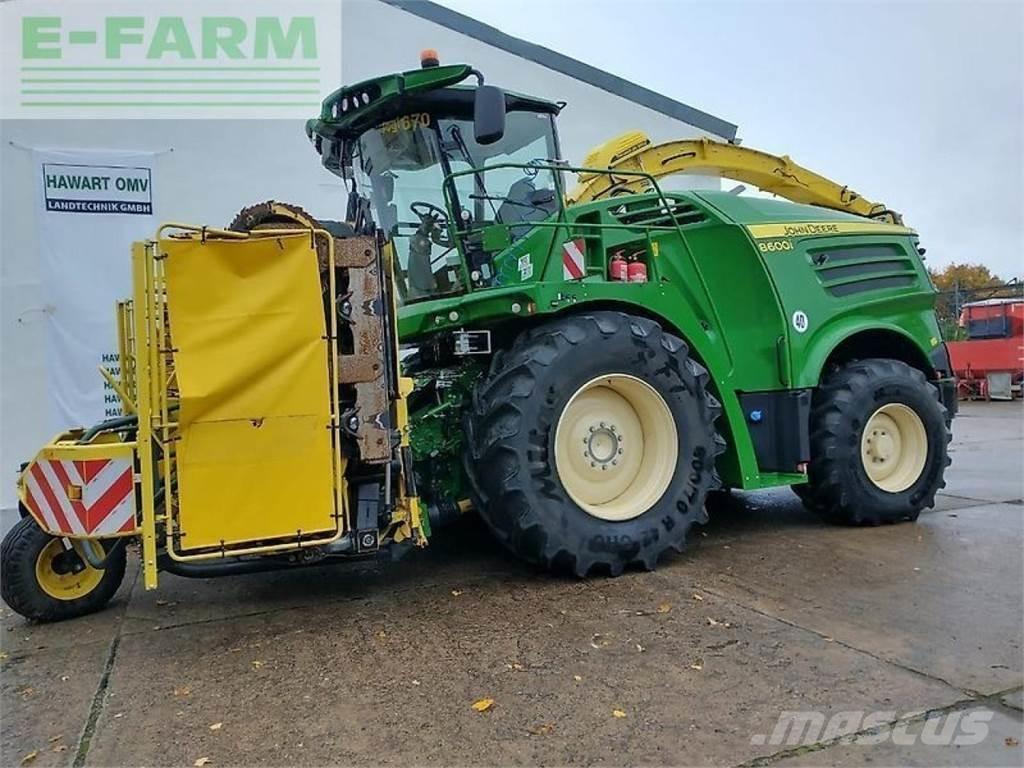John Deere 8600 Pašarų ruošimo technika