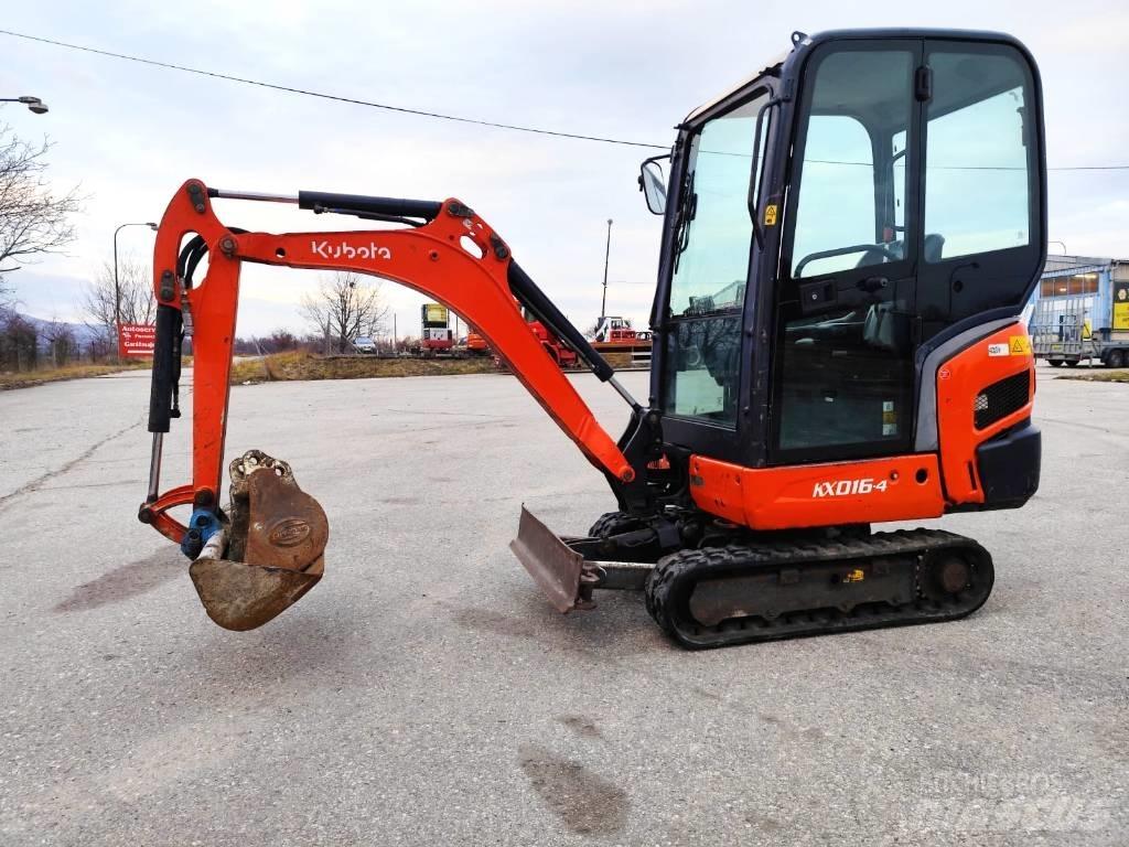 Kubota KX 016-4 Mini ekskavatoriai < 7 t