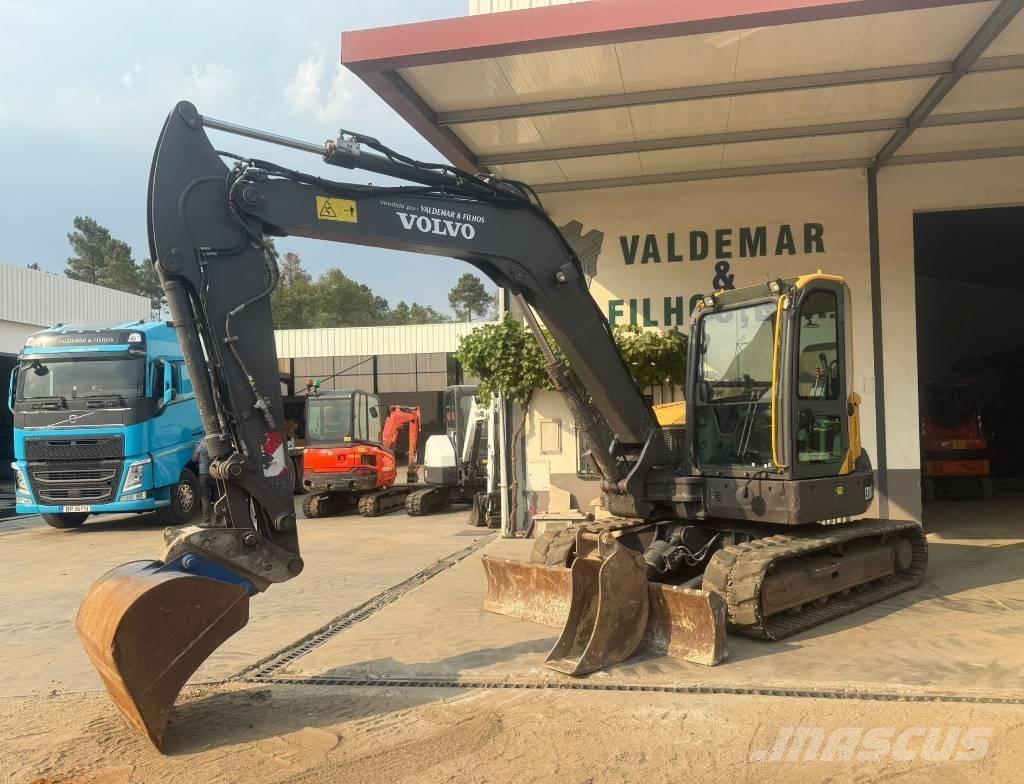 Volvo ECR 88 D Vidutinės galios ekskavatoriai 7-12 t