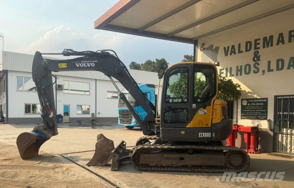 Volvo ECR 88 D Vidutinės galios ekskavatoriai 7-12 t