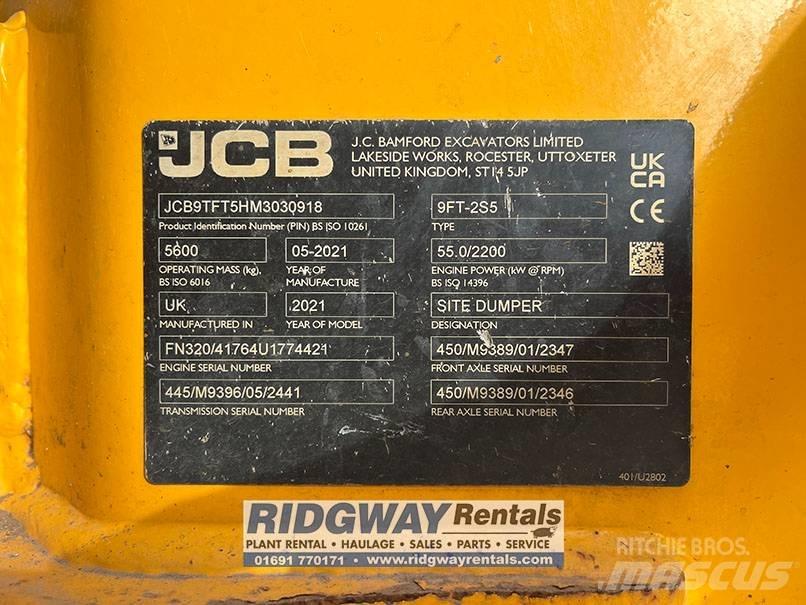 JCB 9FT-2s5 Statybiniai savivarčiai sunkvežimiai