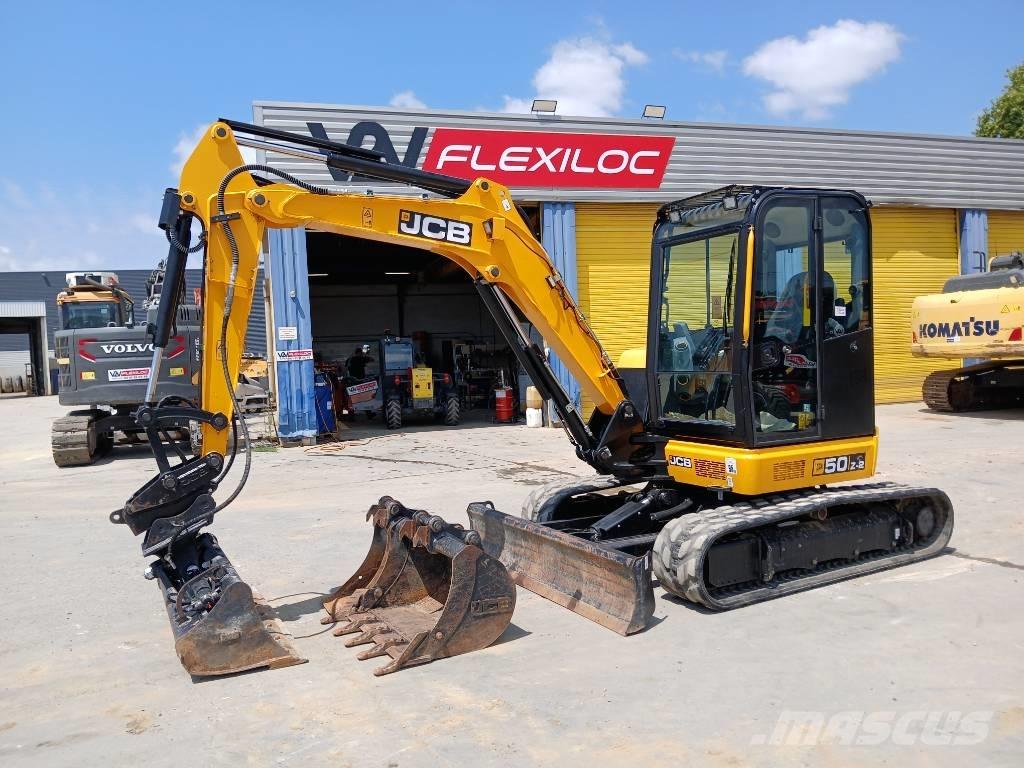JCB 50 Z-2 Mini ekskavatoriai < 7 t