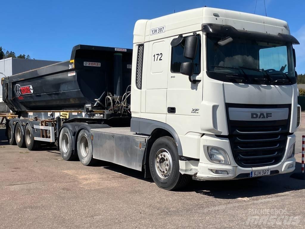 DAF XF 510 Naudoti vilkikai