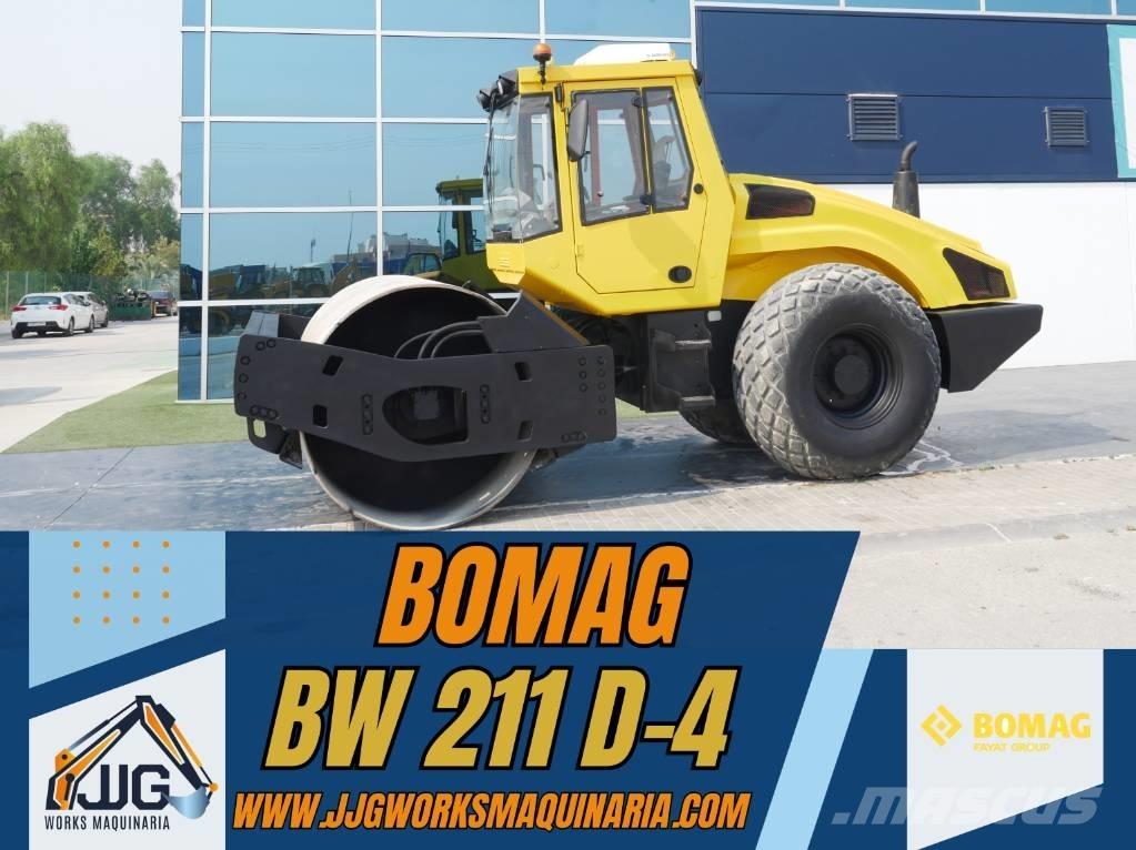 Bomag BW 211 D-4 Porinių būgnų volai