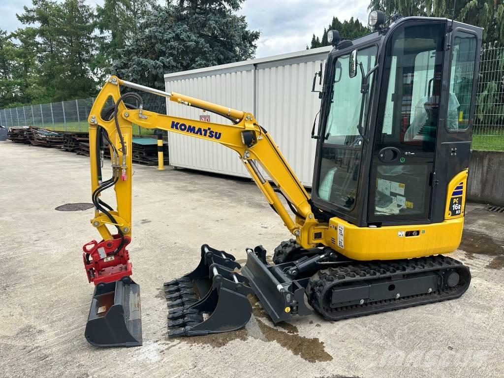 Komatsu PC 16 R-3HS Mini ekskavatoriai < 7 t