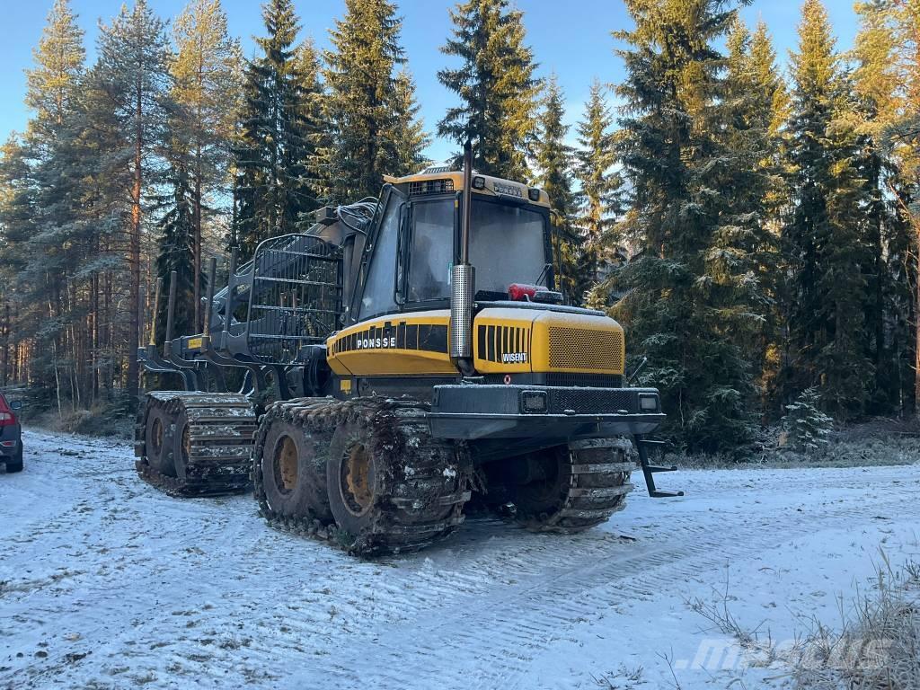 Ponsse WISENT 8W Naudoti miškovežiai (Forvarderiai)