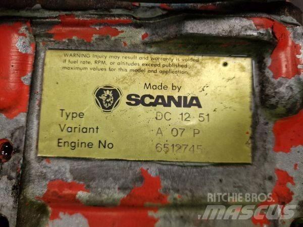 Scania DC12 51A Varikliai