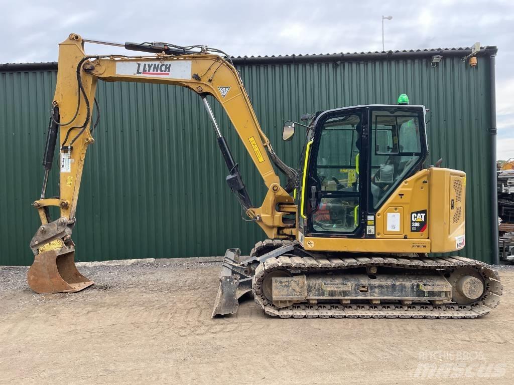 CAT 308 C CR Vidutinės galios ekskavatoriai 7-12 t