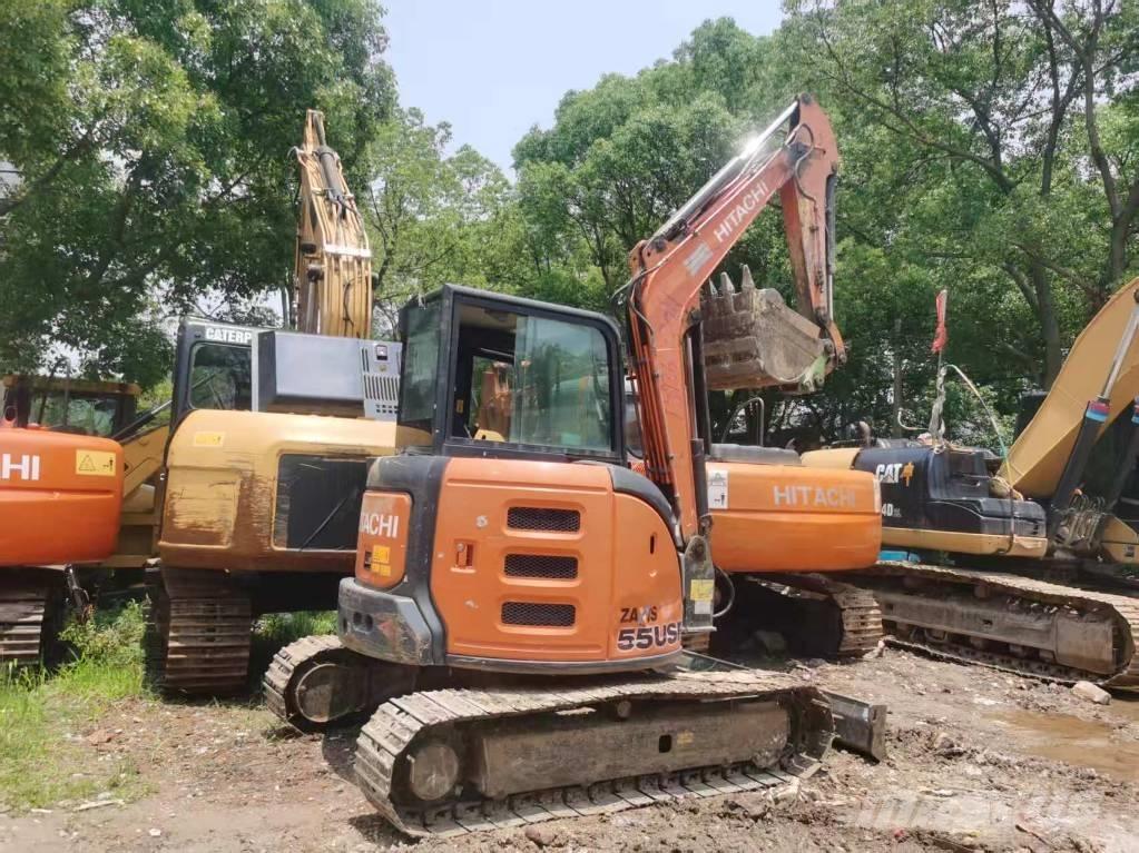 Hitachi zx55usr Mini ekskavatoriai < 7 t