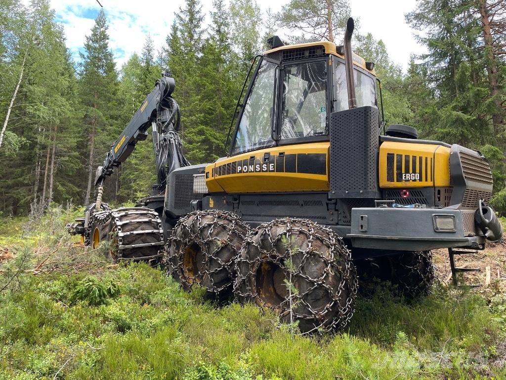 Ponsse Ergo 8W Miško technika (Harvesteriai)