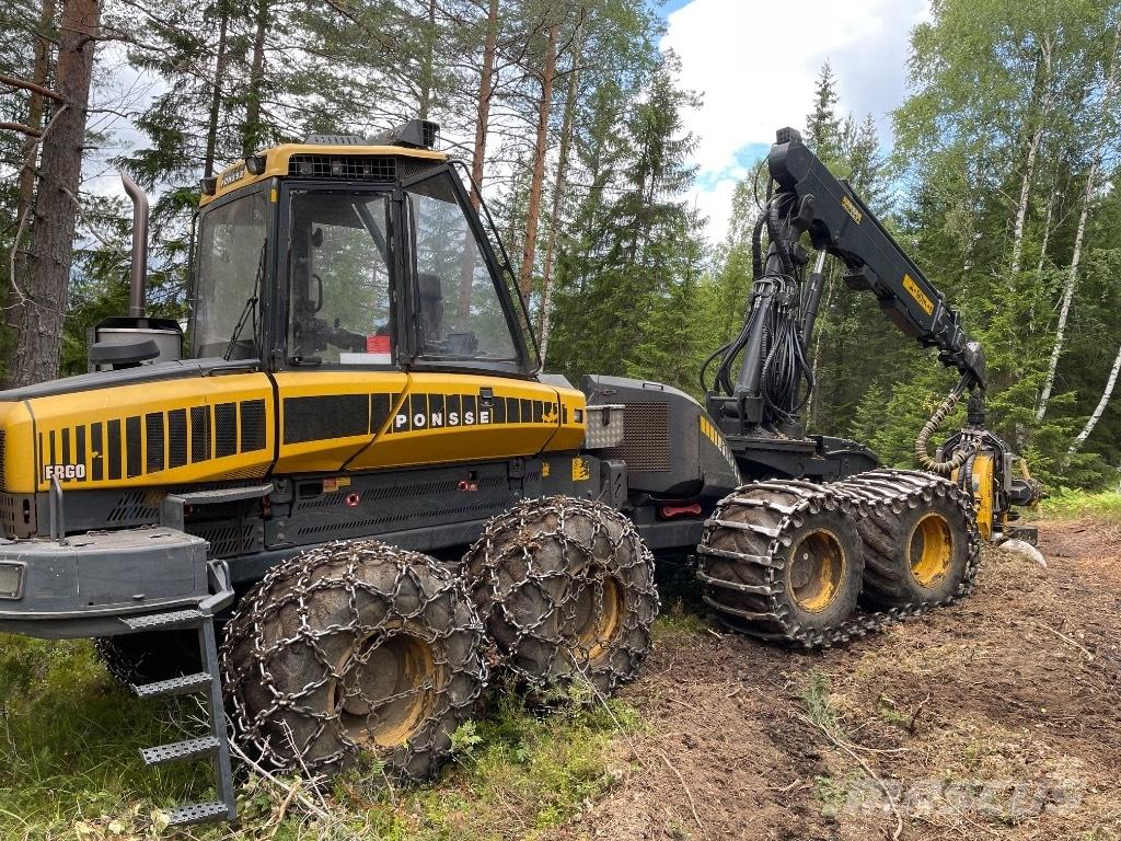 Ponsse Ergo 8W Miško technika (Harvesteriai)