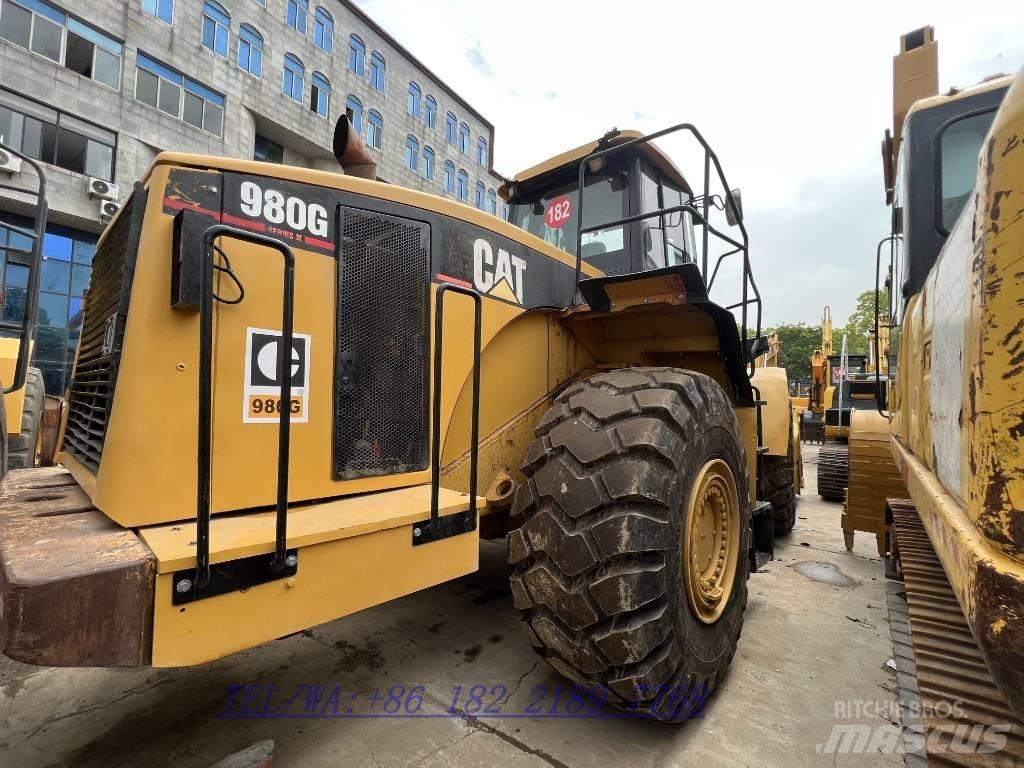 CAT 980 G Naudoti ratiniai krautuvai