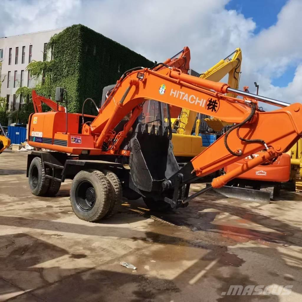 Hitachi EX 100 W D Ratiniai ekskavatoriai