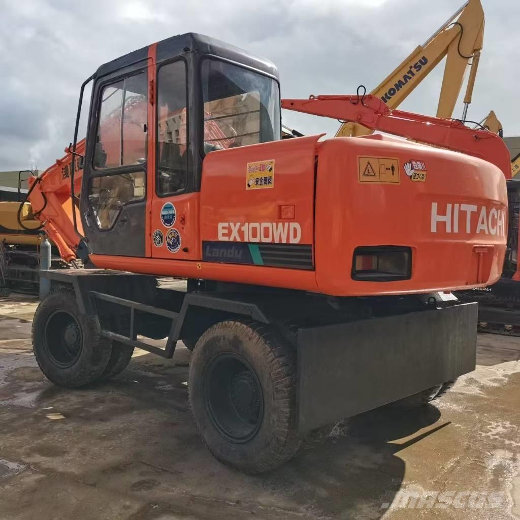 Hitachi EX 100 W D Ratiniai ekskavatoriai