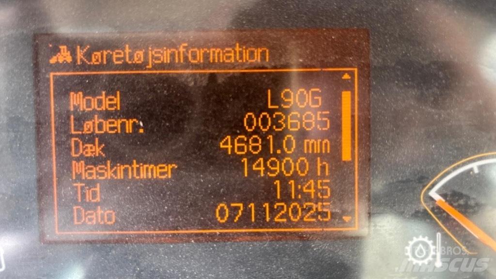 Volvo BM L 90 G Naudoti ratiniai krautuvai