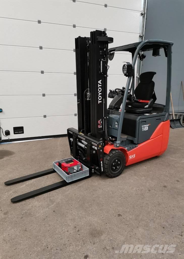 Toyota 8FBEK18T Elektriniai šakiniai krautuvai
