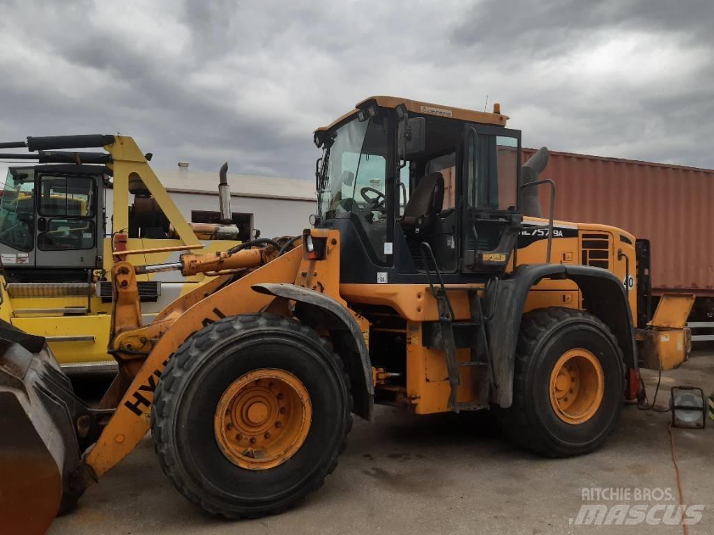 Hyundai HL 757-9 A Naudoti ratiniai krautuvai