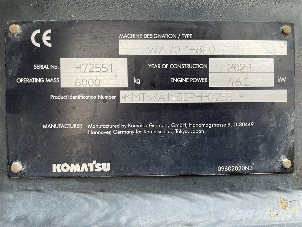 Komatsu WA70M-8EO Daugiafunkciniai pakrovėjai