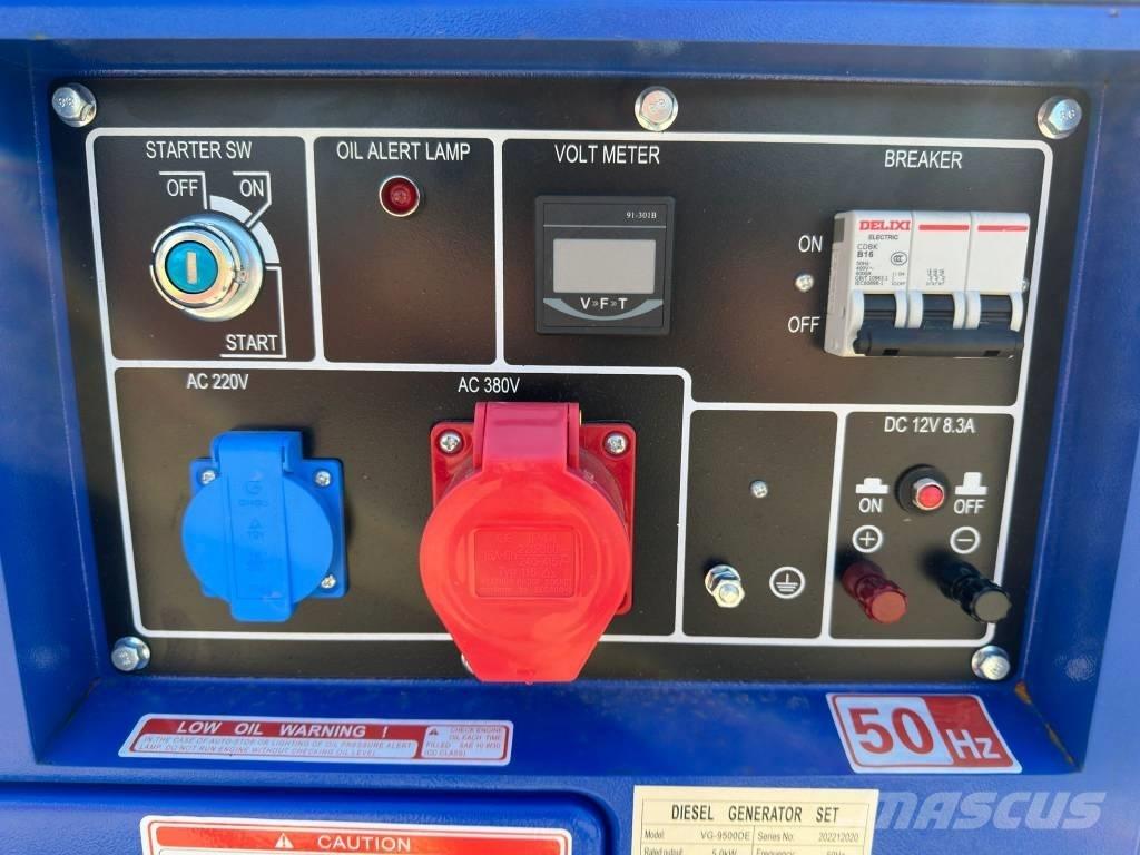  Voltz VG-9500DE NEW Dyzeliniai generatoriai