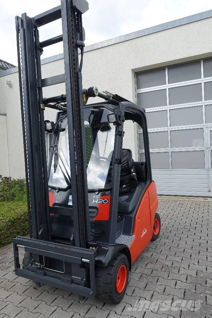 Linde H20T-01 LPG (dujiniai) krautuvai